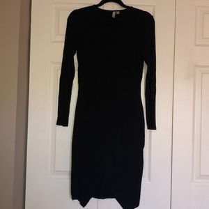 ASOS Black Midi Dress